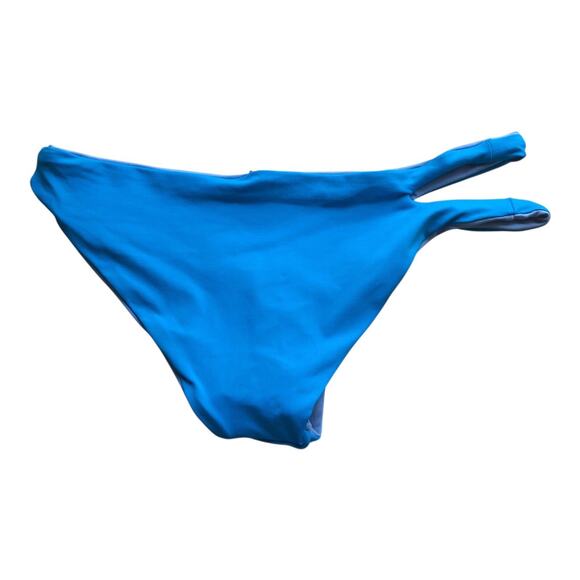 L Space Breakers Blue Reversible Classic Bikini Bottom Women's Size XS NWT - Picture 3 of 11